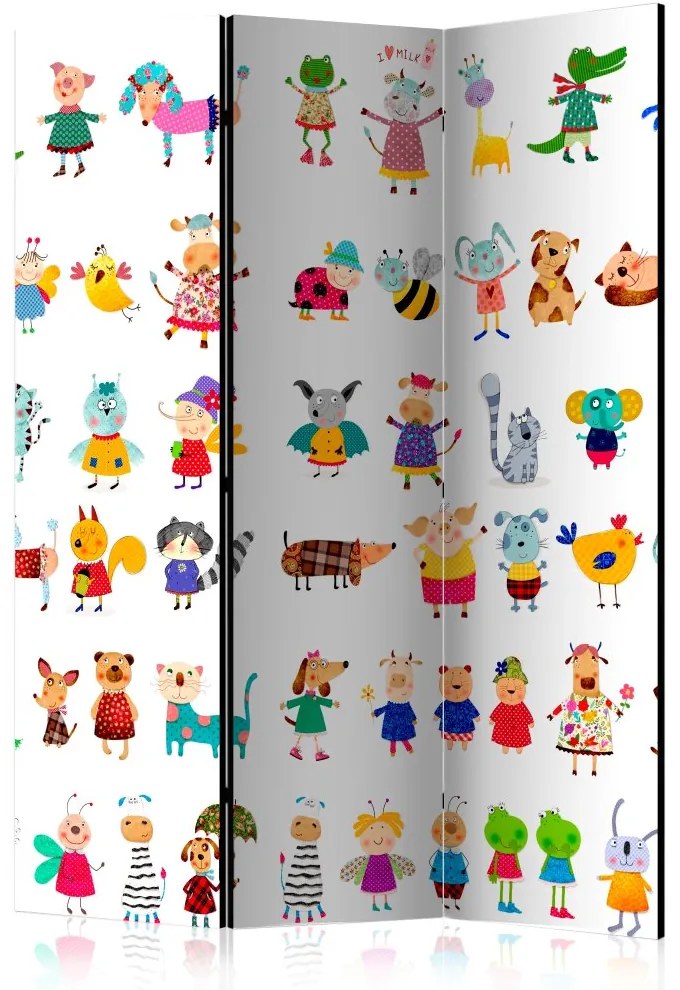 Artgeist Paraván - Cartoon Pets [Room Dividers]
