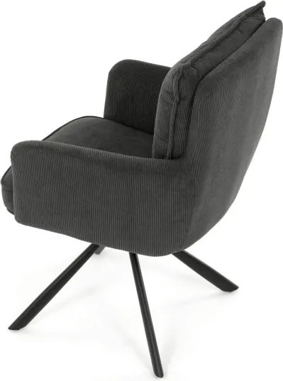 Jedálenská stolička sivá HC-X1128 GREY2