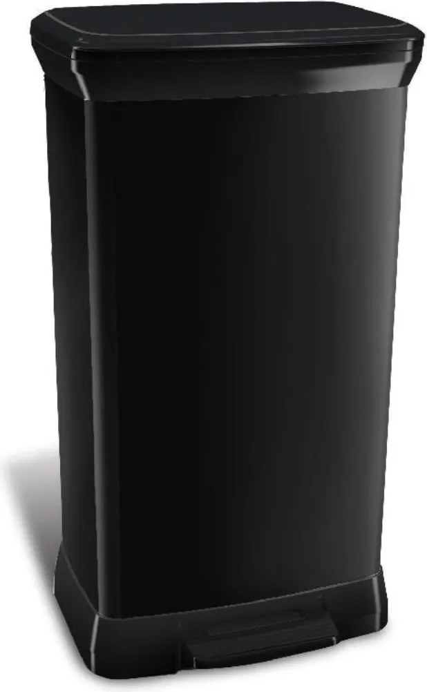 Curver Odpadkový kôš DECO BIN 50 l, čierny