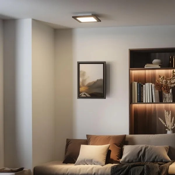 Eglo - LED RGBW Stm. prisadený panel SALOBRENA-C LED/16W/230V tmavohnedá + DO