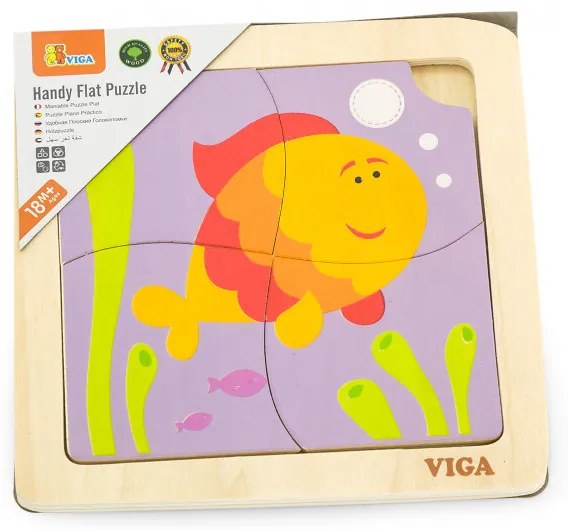 Puzzle na podložke Viga 50144 ryba