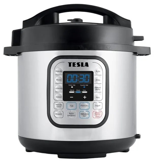 TESLA Electronics EliteCook - Multifunkčný el. tlakový hrniec 6 l 10v1 1000W/230V