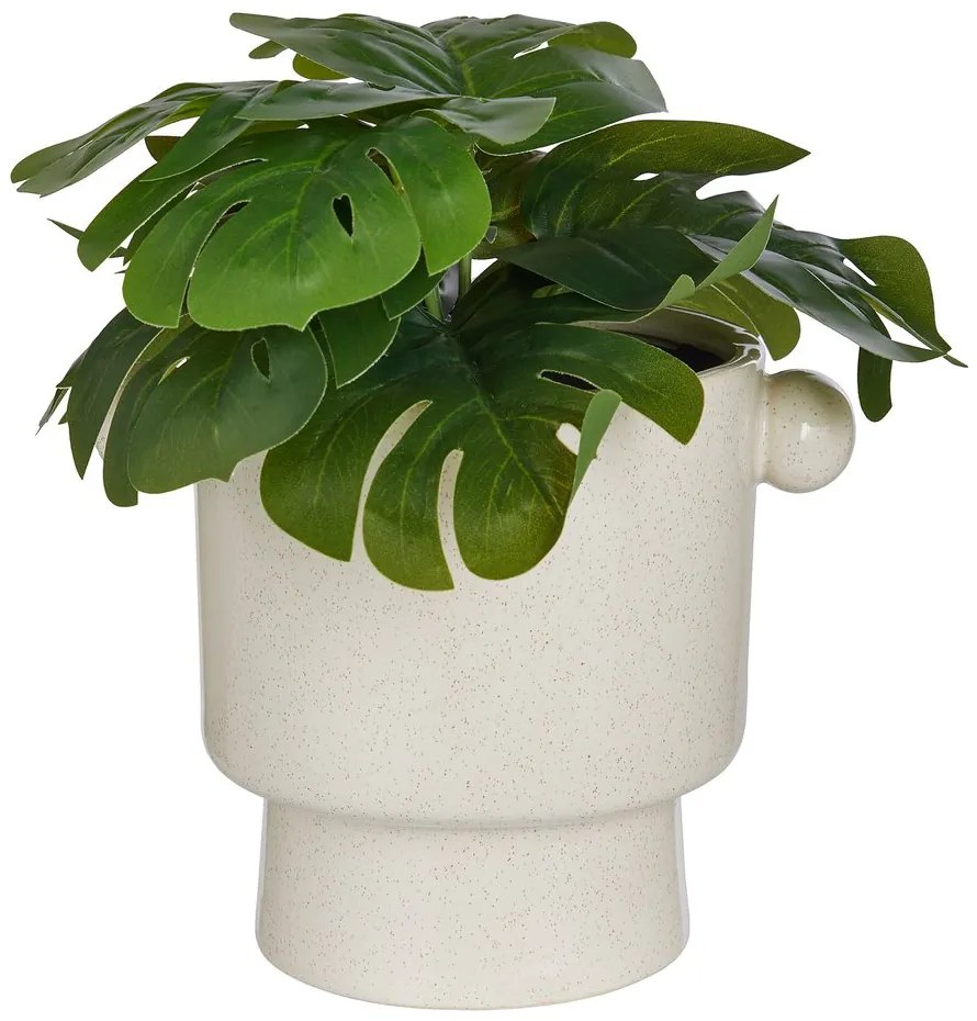 HANDLE Kvetináč 15 cm - béžový