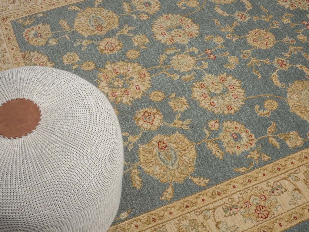 My Flair, Kusový koberec Maryam 5 dunkelblau, 200x290, viacfarebná, chodba / predsieň