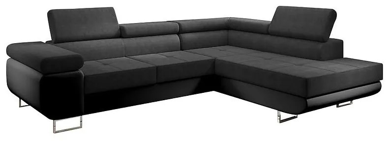 Rohová sedacia súprava Lotus L pravá Orinoco 100+Madryt 1100