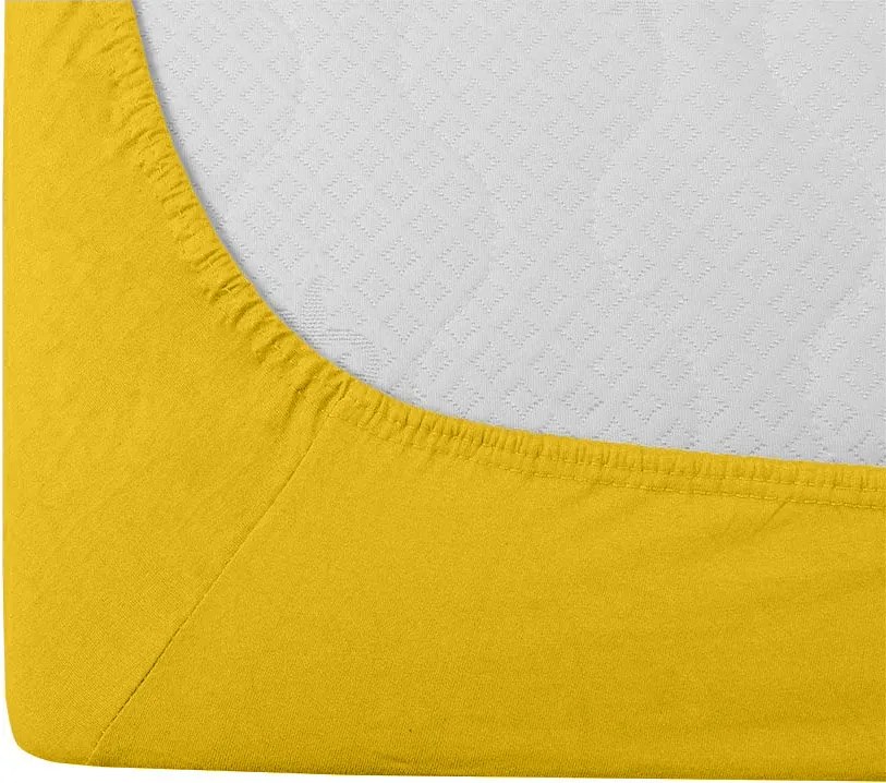 Jersey plachta EXCLUSIVE horčicová 200 x 220 cm