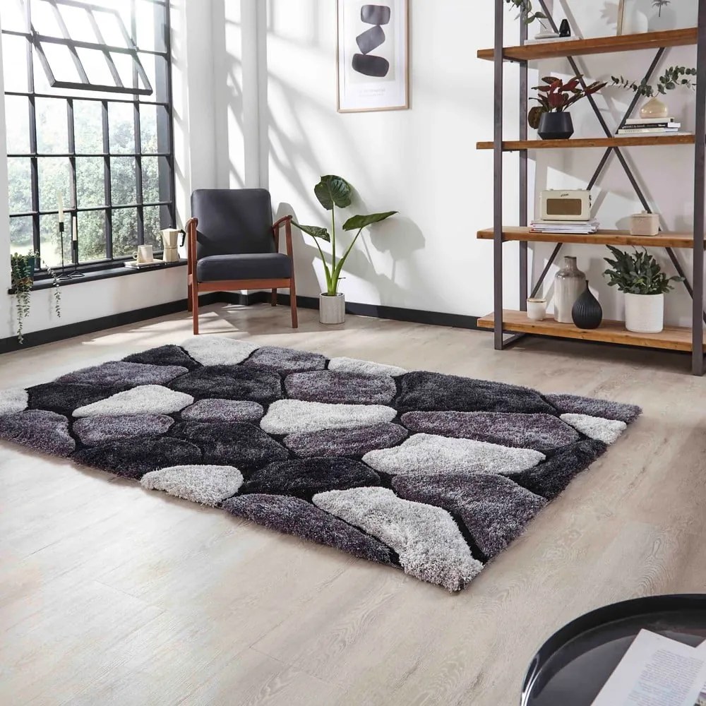 Koberec Think Rugs Noble House Rock Dark, 180 x 270 cm