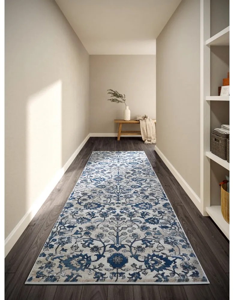 Modro-krémový behúň 80x240 cm Ernest – Villeroy&amp;Boch