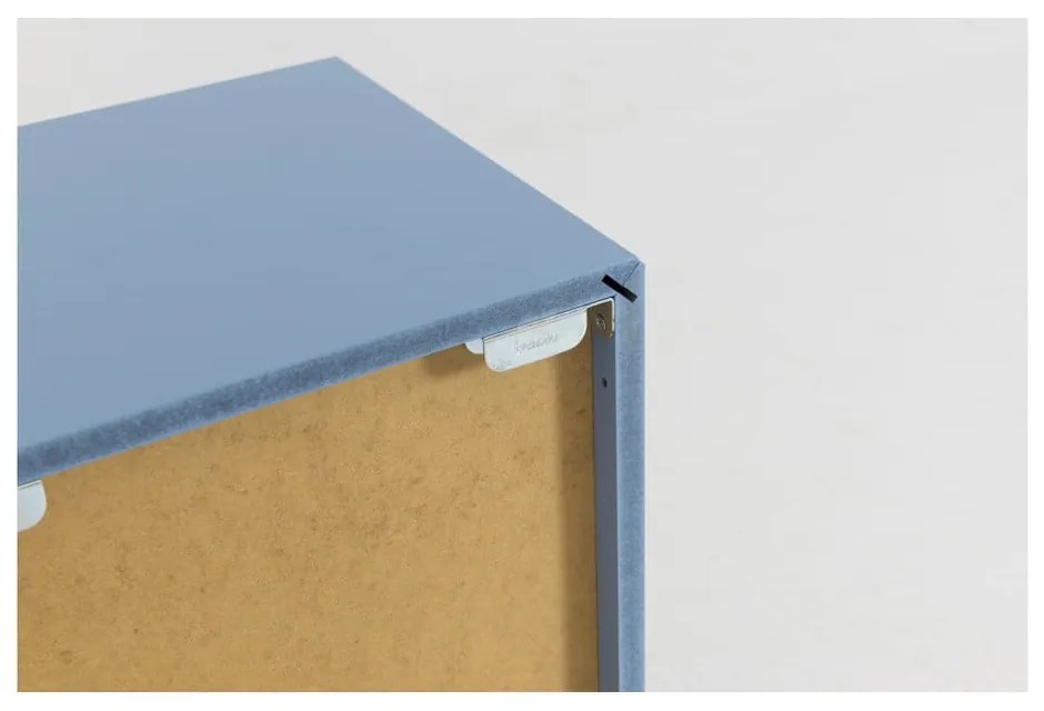 Modrý modulárny policový systém 70x36 cm Z Cube - Tenzo