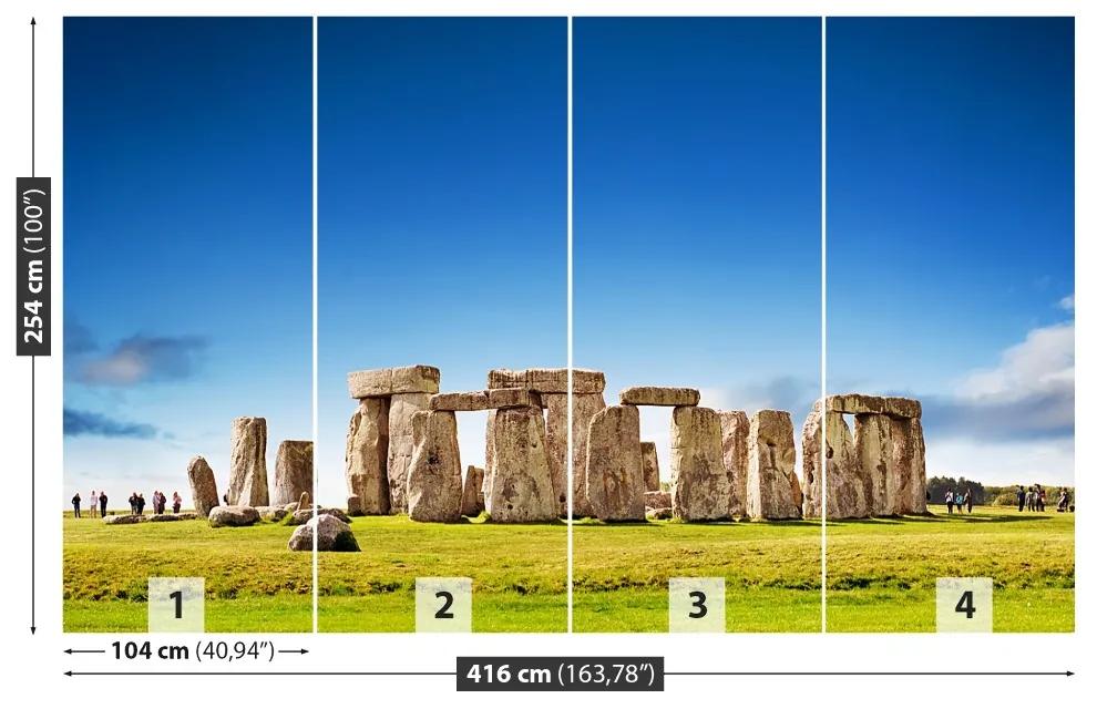 Fototapeta Vliesová Stonehenge anglicko 250x104 cm