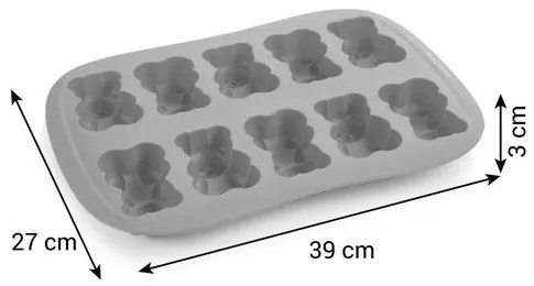 Tescoma Forma 10 medvedíkov DELÍCIA SiliconPRIME