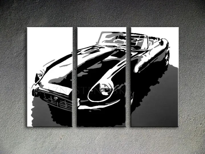 Ručne maľovaný POP Art obraz JAGUAR | rôzne rozmery