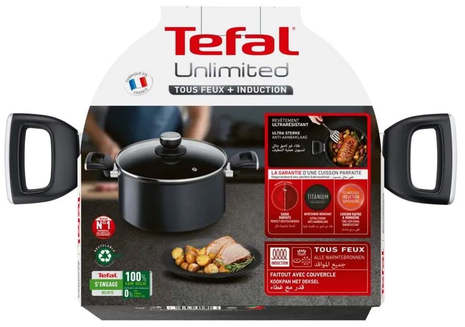 Hrniec s pokrievkou Tefal Unlimited G2554672 24 cm(rozbalené)