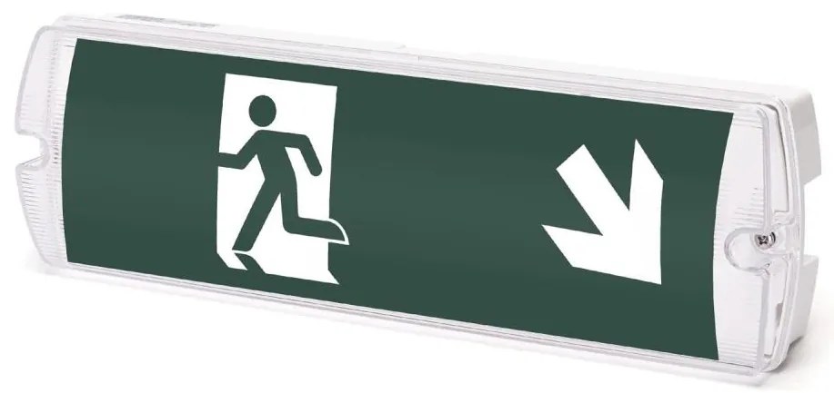 Aigostar B.V. Aigostar - LED Núdzové svietidlo EMERGENCY EXIT LED/4W/230V IP65 6500K 600mAh AI1144