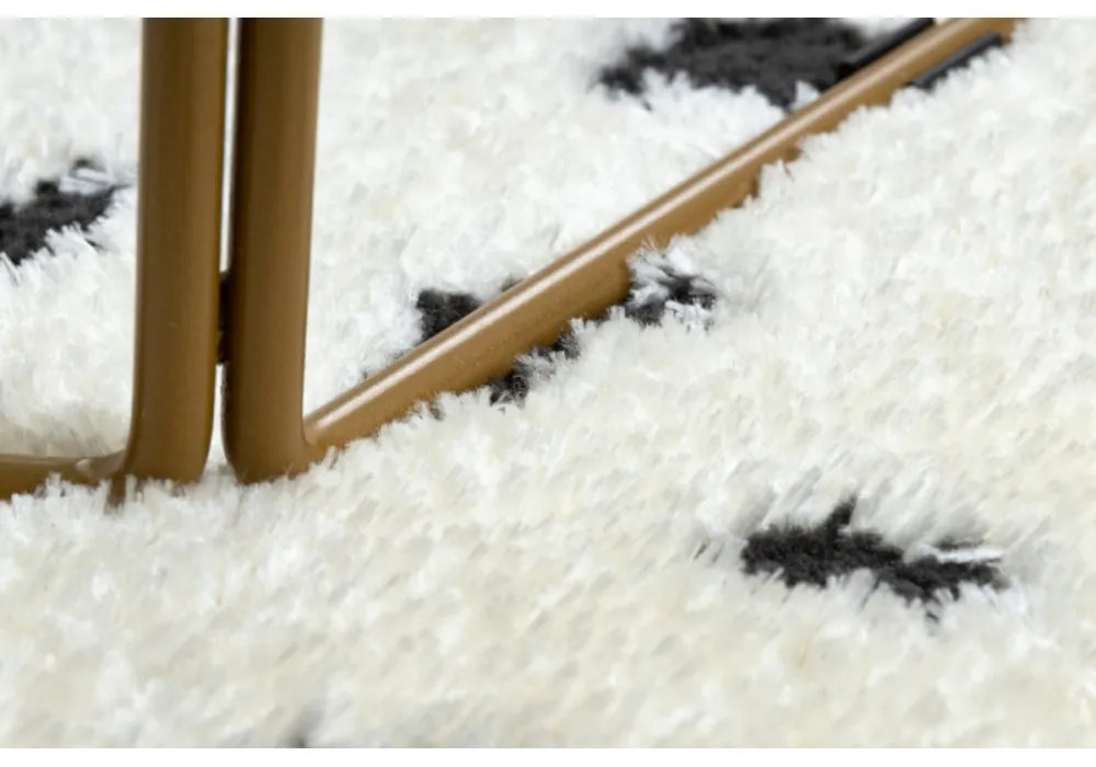 Kusový koberec Catal krémovočierný 200x290cm