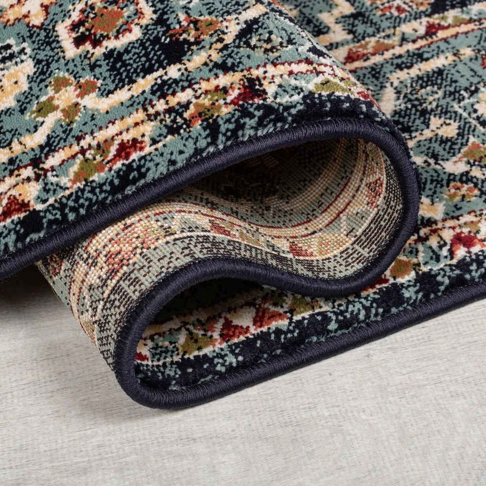 Tmavomodrý behúň 66x300 cm Gillingham – Flair Rugs
