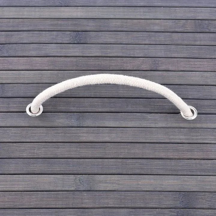 Bambusový košík na bielizeň s vekom, 72 l, sivý