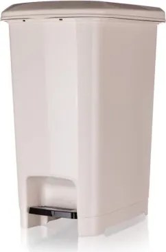 Odpadkový kôš Step 25 l, krémový%