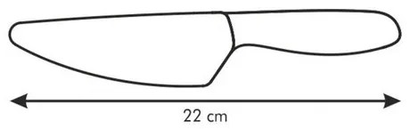 TESCOMA nôž s keramickou čepeľou VITAMINO 12 cm, 12 cm