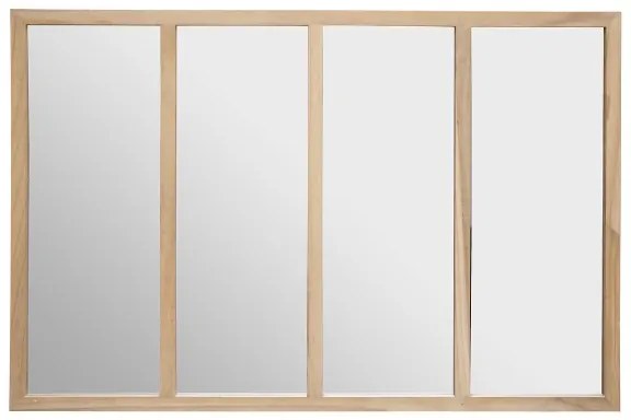 Atmosphera - Nástenné zrkadlo NAE 76x116 cm paulovnia