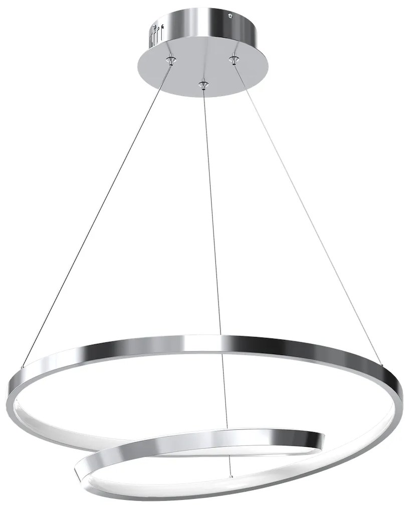 Závesné LED svietidlo Lucero, 1x LED 48w, 4000k, ch