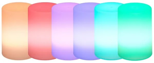 Grundig - LED RGB Stmievateľná stolná lampa LED/3xAAA + DO