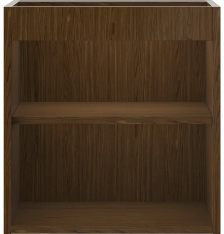 Mexen Box-A, závesná skrinka 45 cm, orech, 91AX1-0450-470-1-86