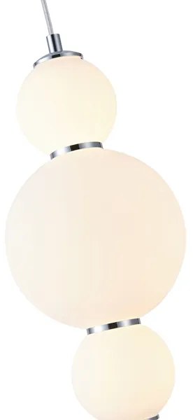 LED Luster na lanku LED/12,6W/230V 3000K