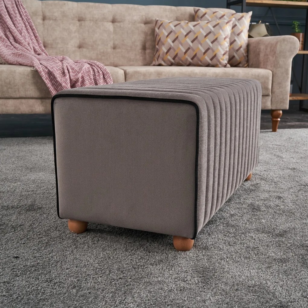 Stolička Mabel Pouf Mink