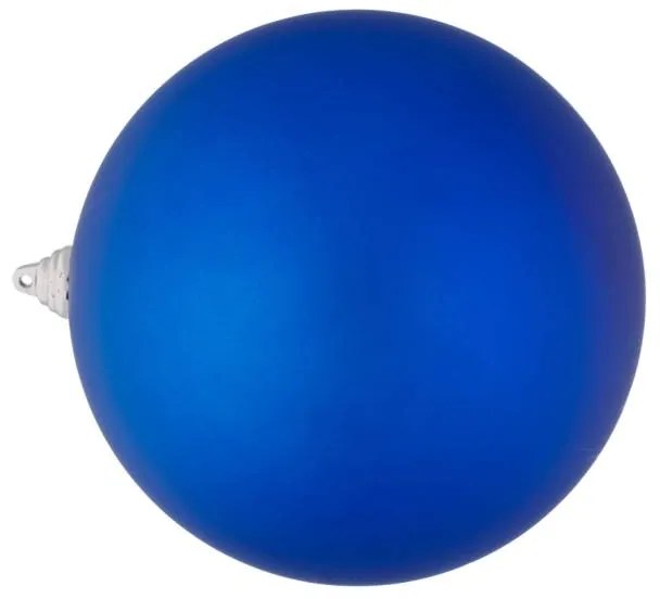 DECOLED Plastová guľa, priemer 20 cm, modrá matná, UV