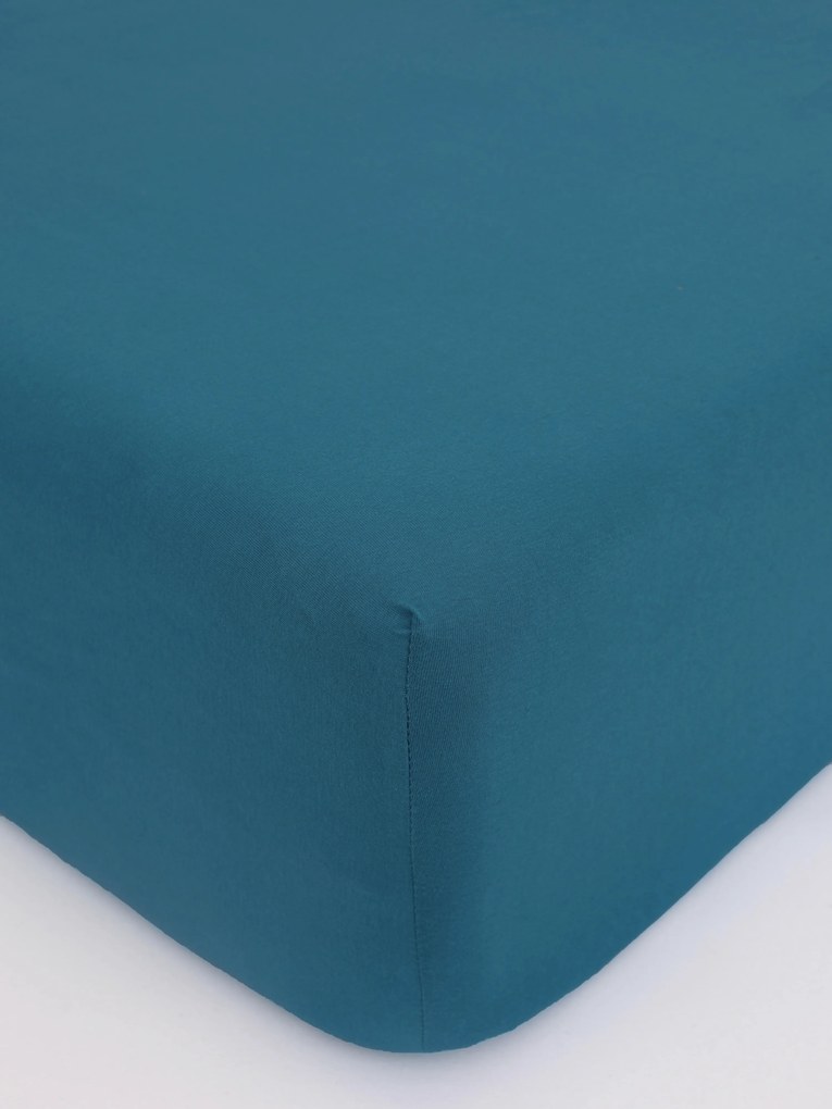 Jersey plachta Classic 160 x 200 cm - petrolejová