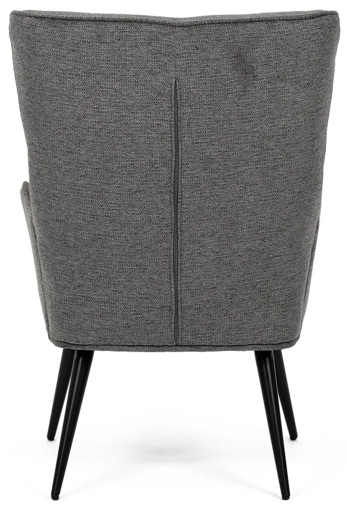 Relaxačné kreslo 315 GREY2, tmavošedé
