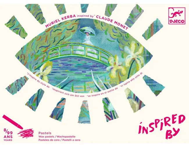 Djeco Kreatívna sada Inspired By Claude Monet Jazero