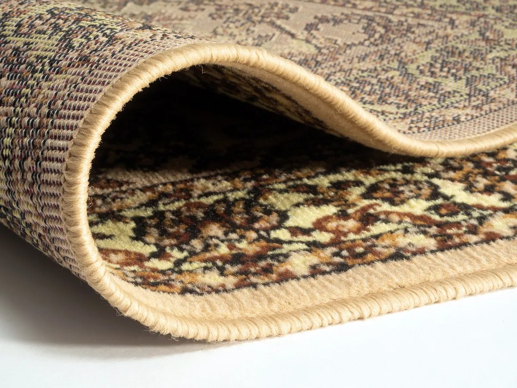 Spoltex, Kusový koberec Samira New Beige 12002-050, 80x150, béžová, chodba / predsieň