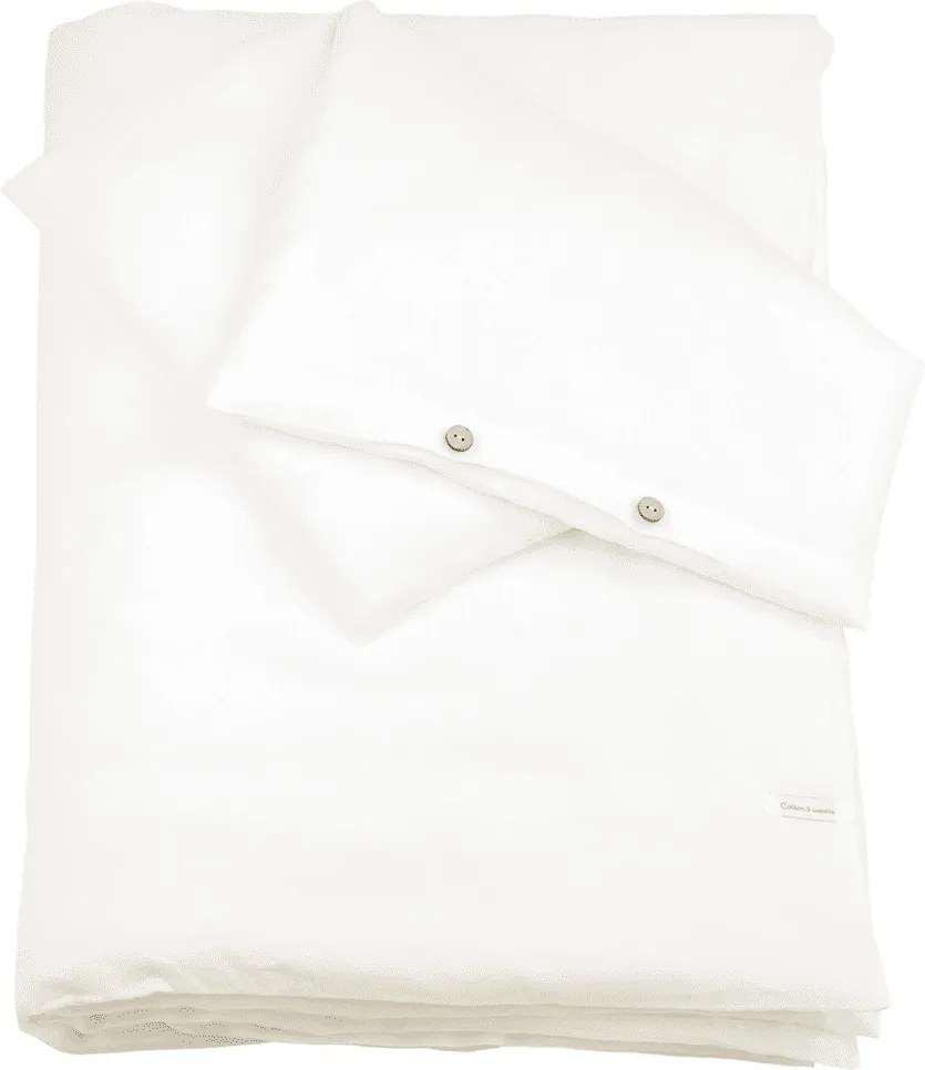 Ľanové obliečky Junior krémová 100x135cm