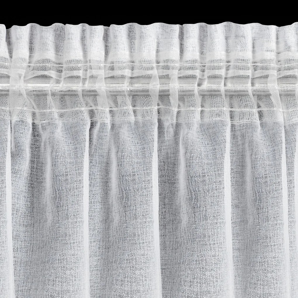 ZÁCLONA NA PÁSKE LENA 350X270 CM BIELA