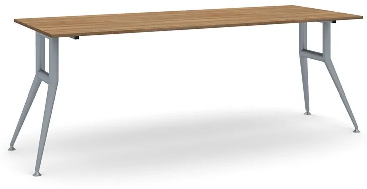 Rokovací stôl WIDE, 2200 x 800 mm, orech