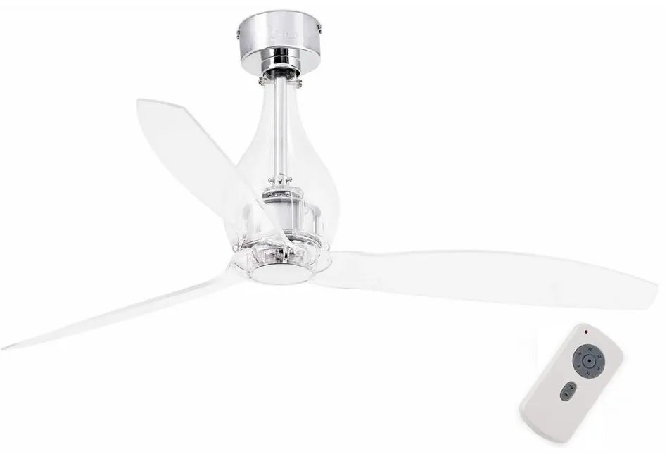 FARO Barcelona FARO 33382 - Stropný ventilátor MINI ETERFAN + diaľkové ovládanie FA33382