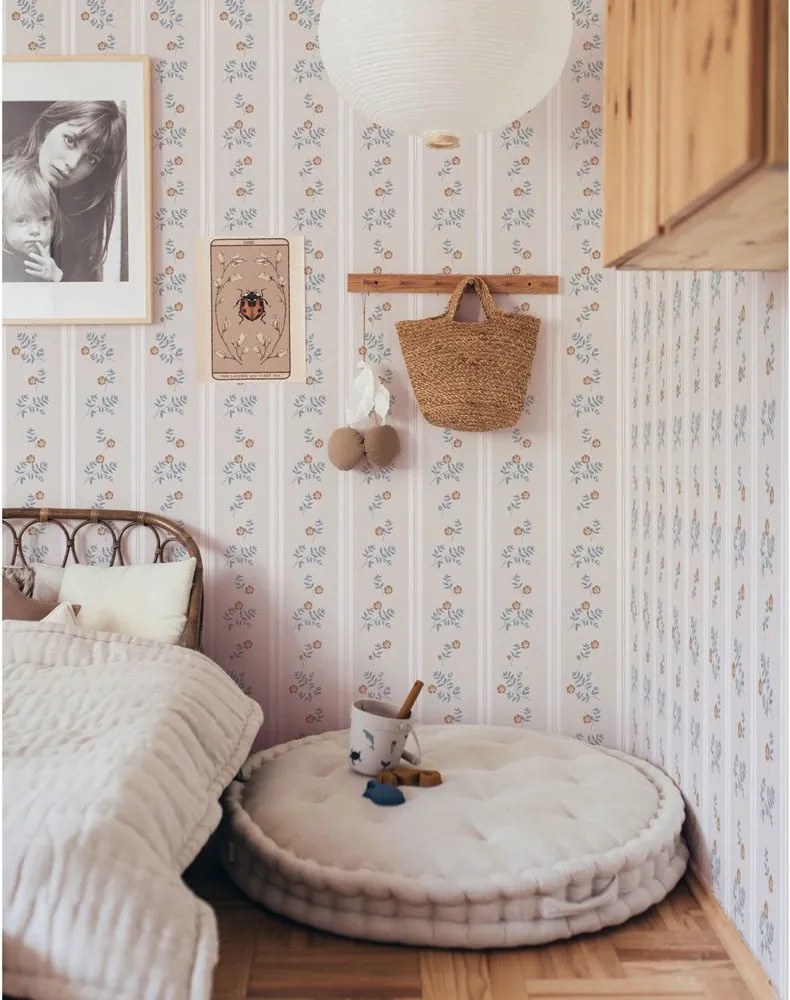 Tapeta Francúzske kvety 280x100 cm