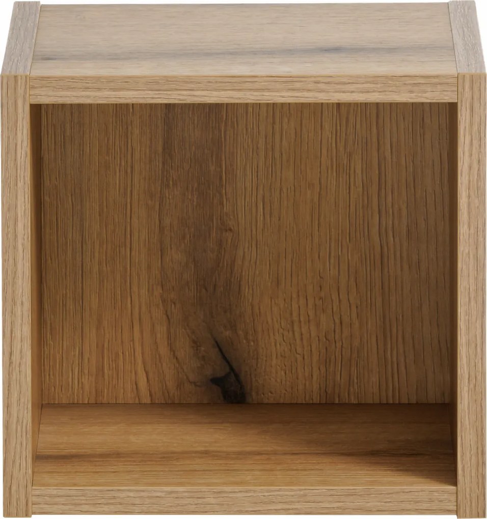Comad Kúpeľňová skrinka závesná horná Qubik Nova Oak 26 dub coast evoke