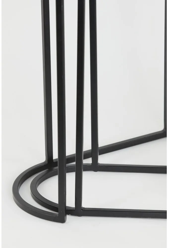 Kovové odkladacie stolíky v súprave 2 ks 26x53 cm Bocov – Light & Living