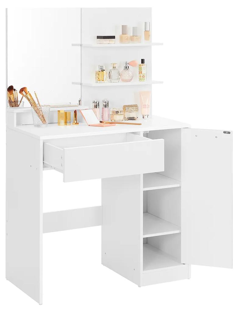 Toaletný stolík Ester biely 132 cm