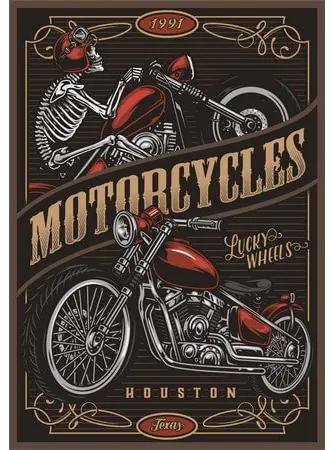 Ceduľa Motorcycles - Houston