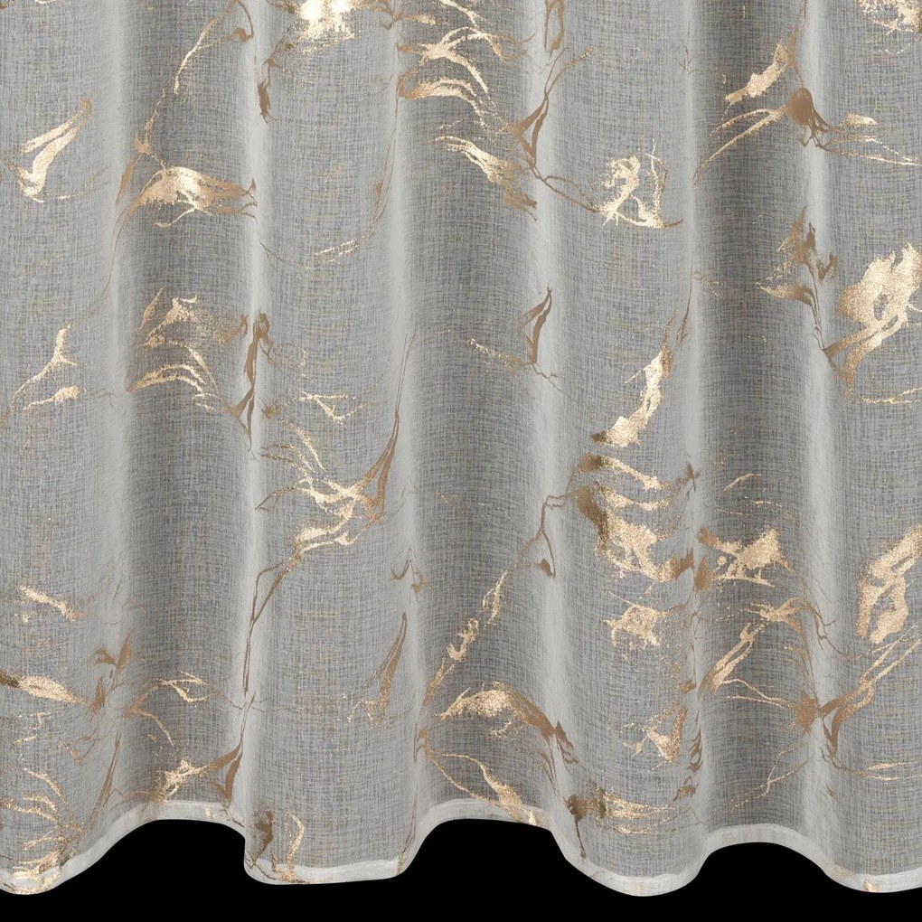 ZÁCLONA NA PÁSKE ALINA 140X270 CM BIELA