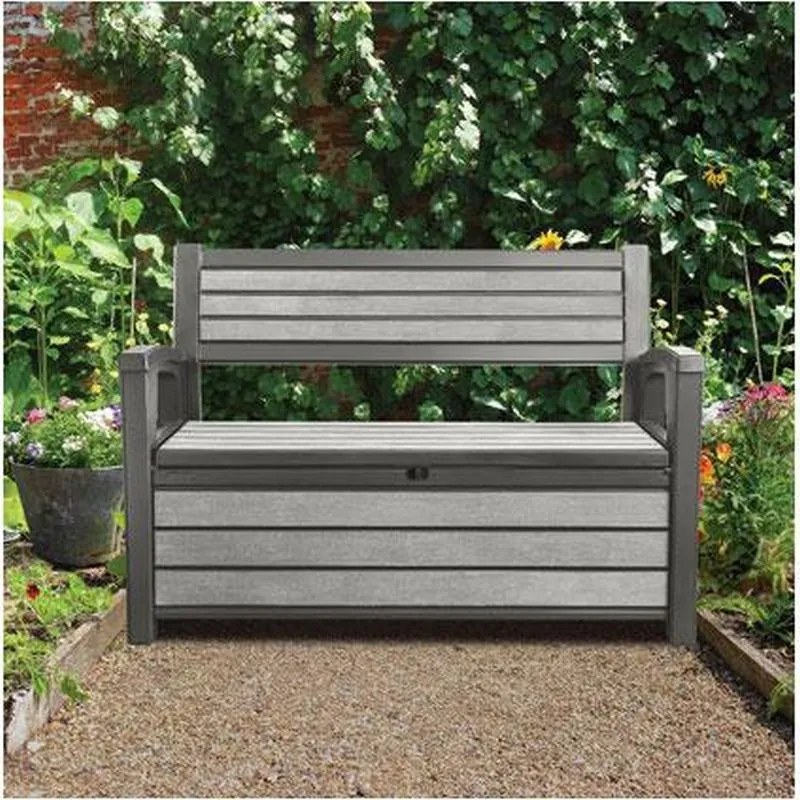 KETER HUDSON STORAGE BENCH 227L Úložná lavice 132,7 x 61,2 x 89 cm, hnedá 17204490