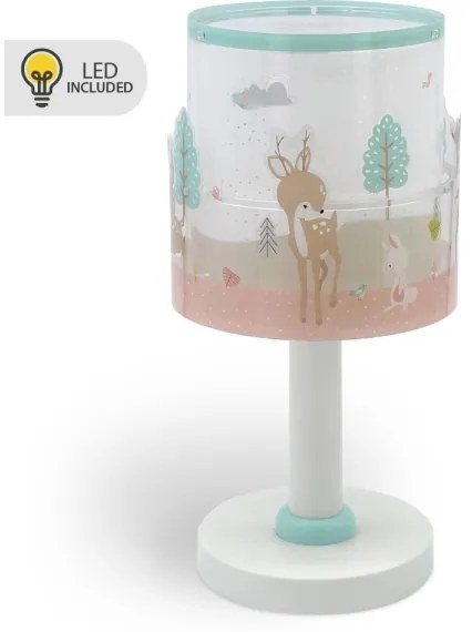 Dalber 61271N - LED detská lampička LOVING DEER 1xG4/4W/230V pestrofarebná