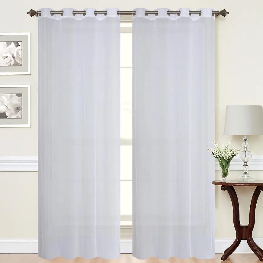 Záclona na krúžkoch DORI 300x260