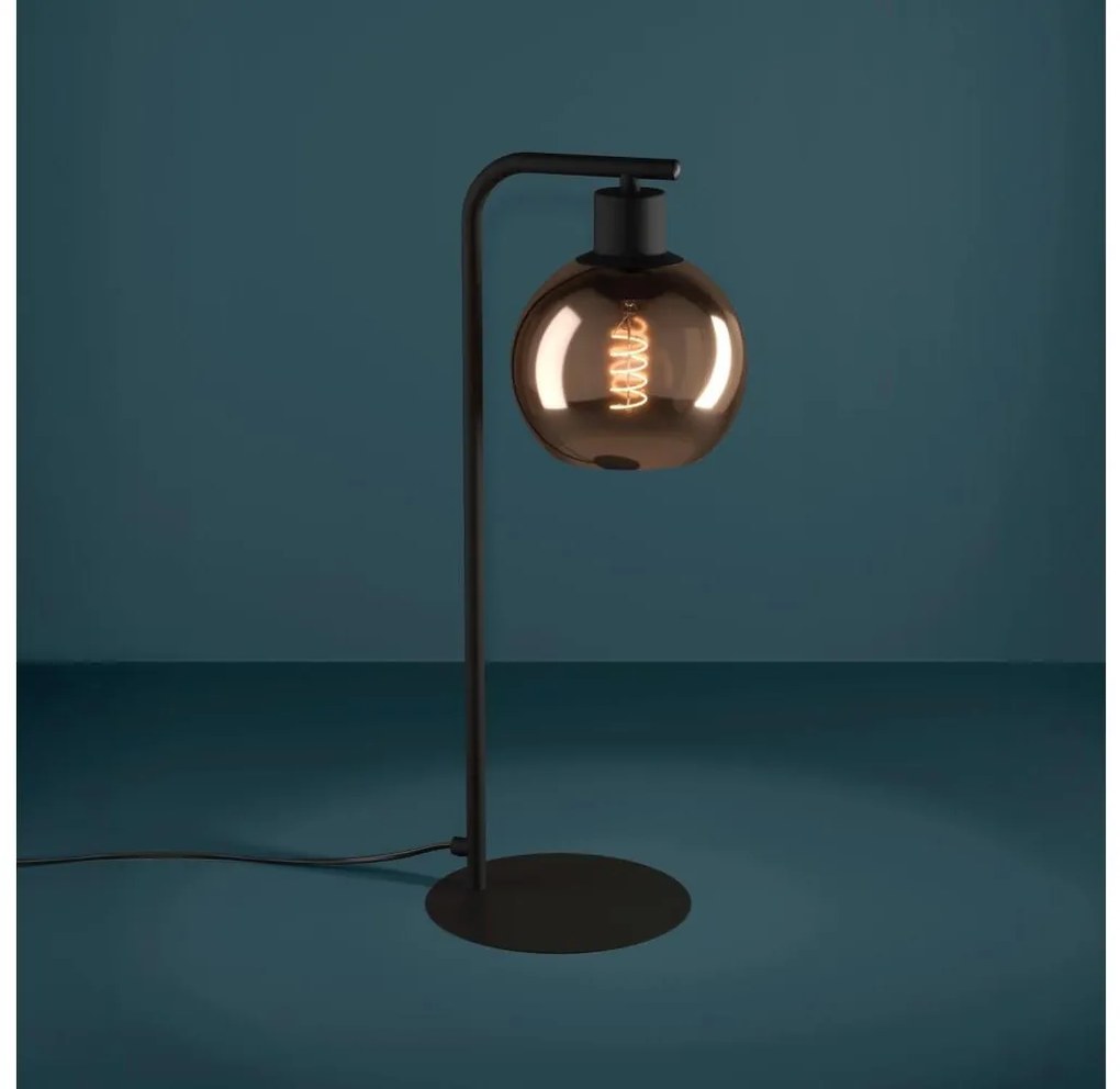 Eglo 390389 - Stolná lampa CORDOBA 1xE27/40W/230V medená