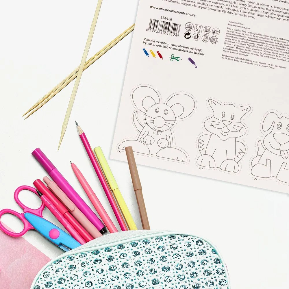 Silikónová forma na pečenie 20x16 cm Statek – Orion