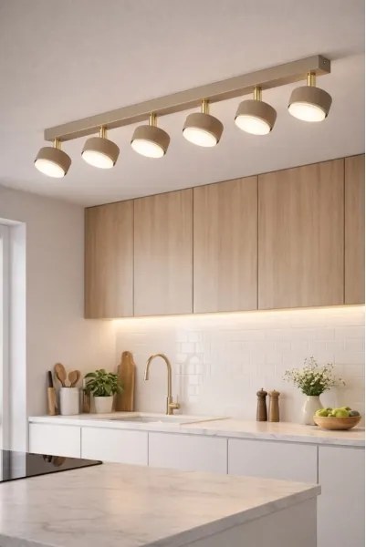 BRILAGI - LED Bodové svietidlo MONO 6xGX53/30W/230V béžová/zlatá
